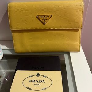 Authentic Prada wallet!